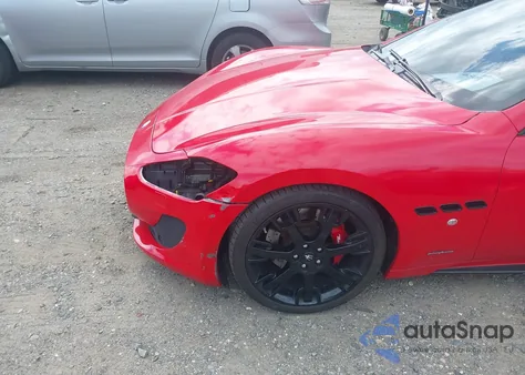 2014 Maserati Granturismo Mc/Sport from USA, damaged, VIN ZAM45VLA3E0083298